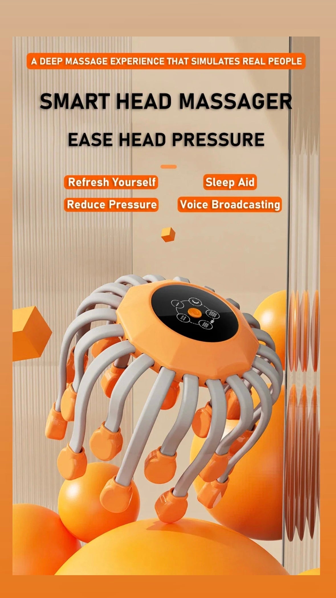 ZenNode Scalp Massager