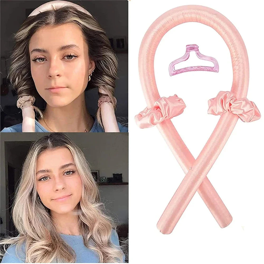 Silk Curling Headband Magic